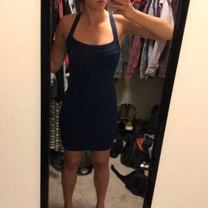 Blue dress